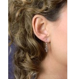 Celtic Cross Earrings - sterling silver