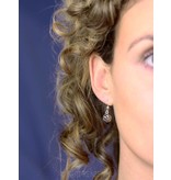 Ball earrings  -  sterling silver