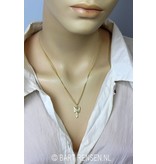 Angel pendant - 14 crt gold