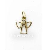 Angel pendant - 14 crt gold