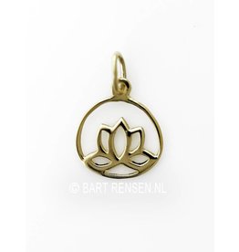 Golden Lotus pendant