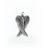 Angelwings pendant - sterling silver