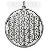 Flower of Life pendant -sterling silver