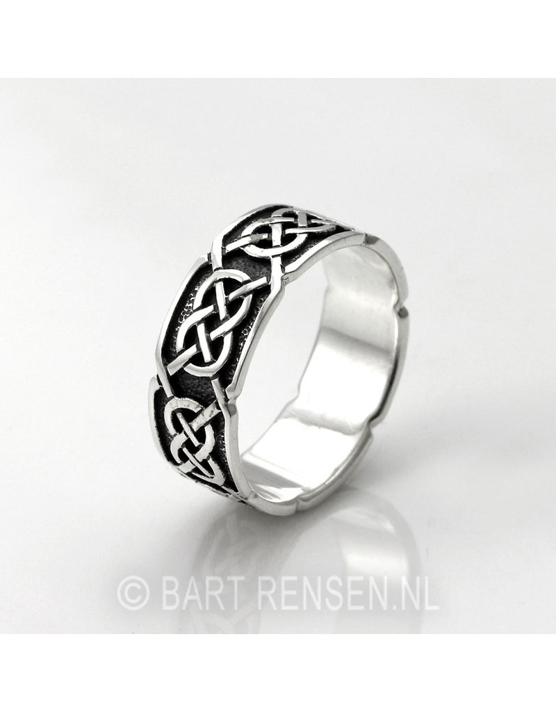 Keltische Ring - echt zilver
