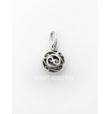 Ball earrings  -  sterling silver