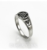 Triquetra  Ring  - echt zilver