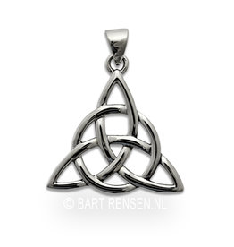 Zilveren Triquetra hanger