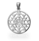 Sri Yantra pendant - sterlingl silver
