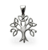 Tree of life pendant - sterling silver