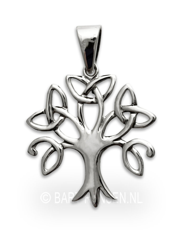 Levensboom hanger - echt zilver
