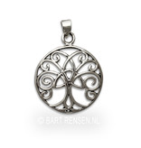Keltische Levensboom hanger - echt zilver