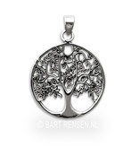 Levensboom hanger - echt zilver