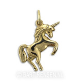 Unicorn pendant - 14 krt gold