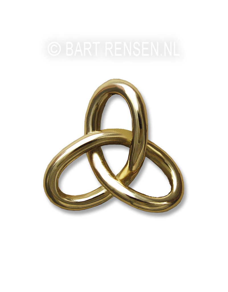 Gordian Knot pendant -  14 carat gold