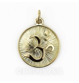 AUM pendant - 14 carat gold