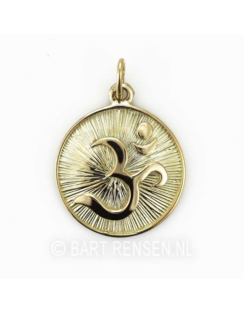 AUM pendant - 14 carat gold