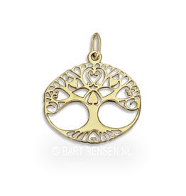 Tree of life pendant - gold