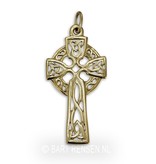 Keltisch Kruis hanger - 14 krt goud