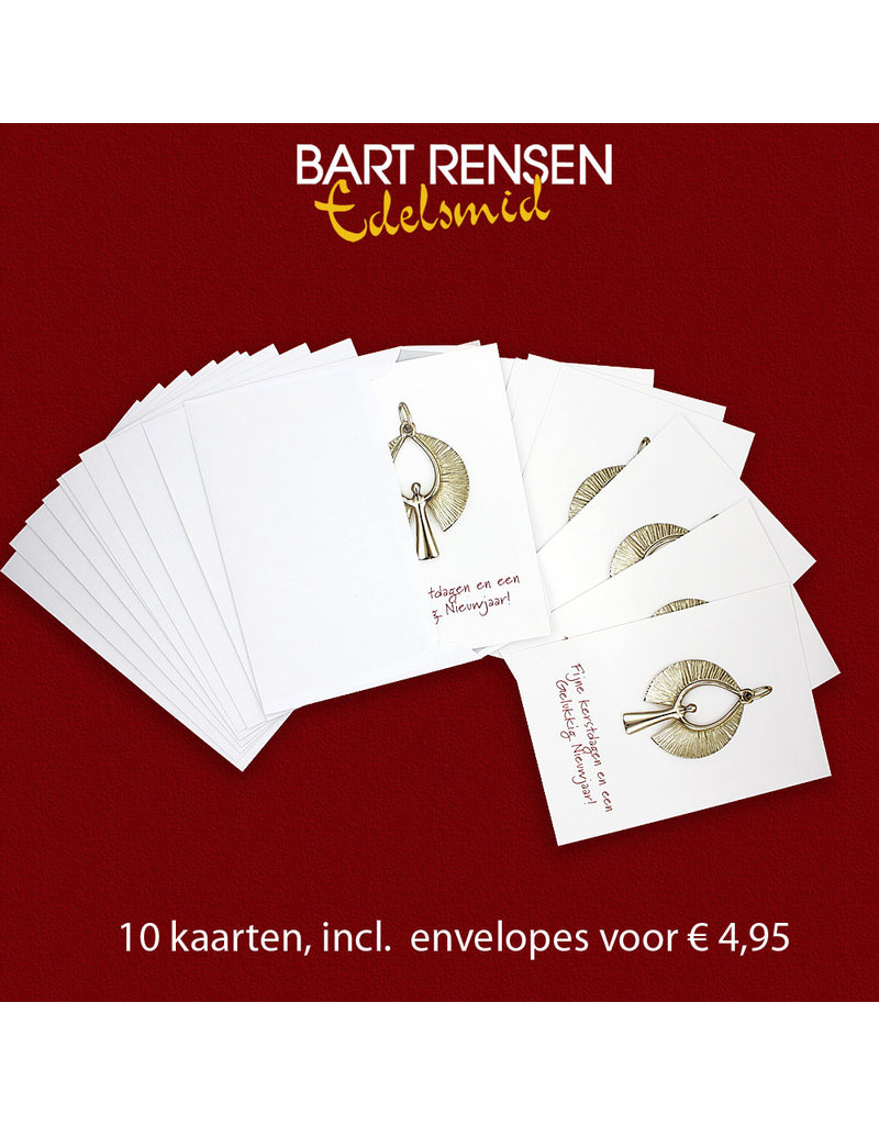 Kerst en Nieuwjaarskaart 10 x