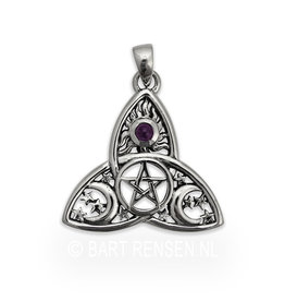 Triquetra pendant - silver