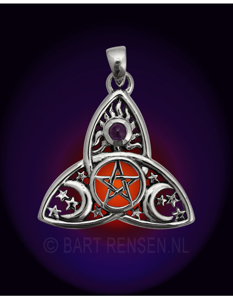 Triquetra hanger - echt zilver