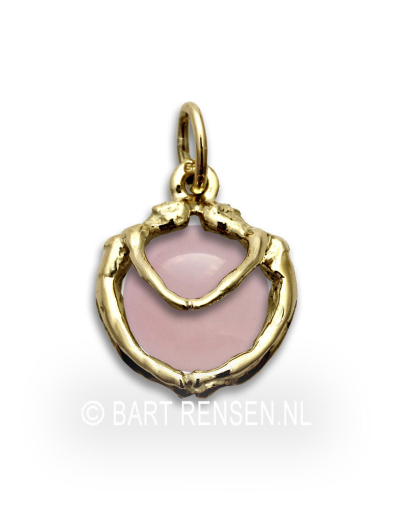 Vrouwen vriendschaps hanger - 14 krt goud