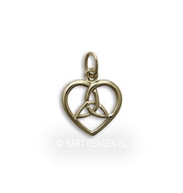 Gouden Triquetra hanger