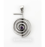 Choku Rei pendant - sterling silver