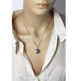 Yin-Yang pendant - sterling  silver