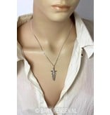 CaduceusPendant - sterling silver
