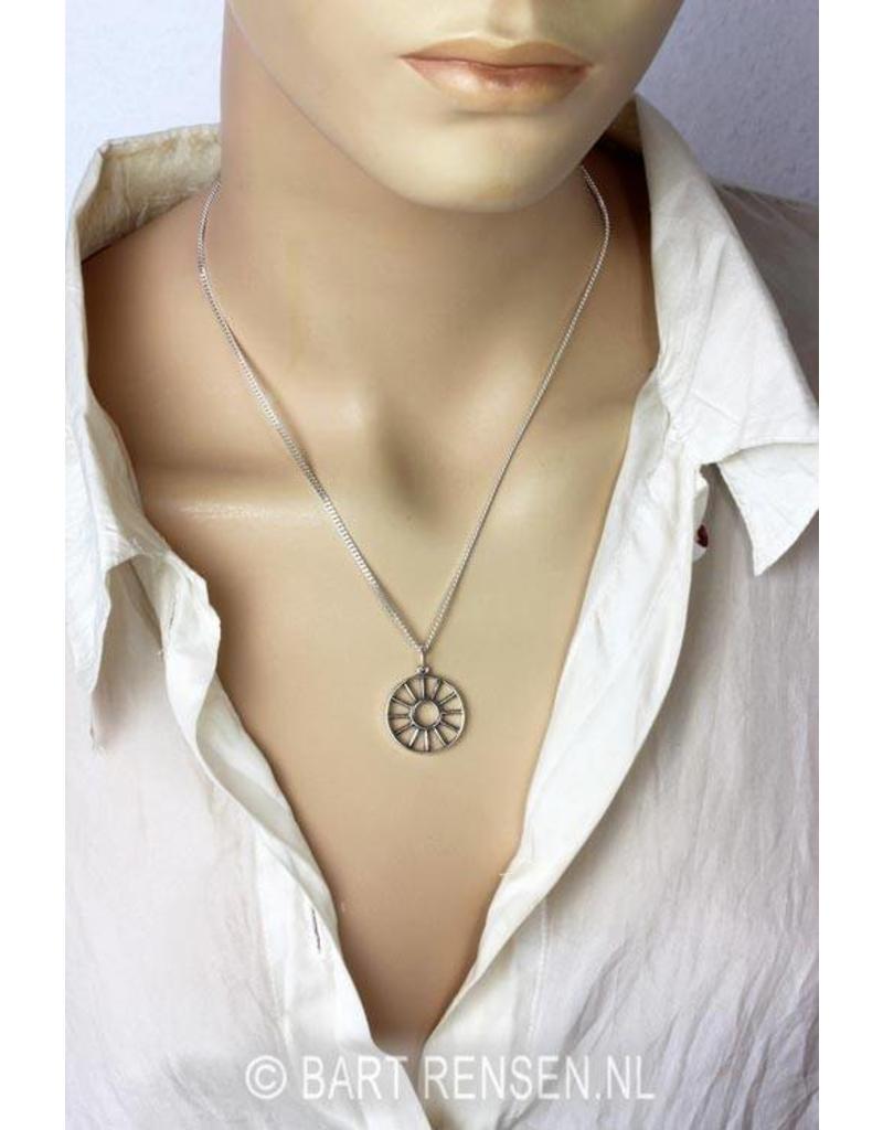 Sun Pendant - sterling silver