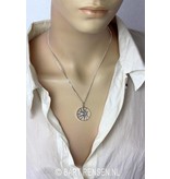Sun Pendant - sterling silver
