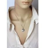 Sex Cakra pendant - sterling silver