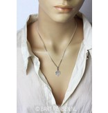 Tibetaanse Knoop hanger - echt zilver