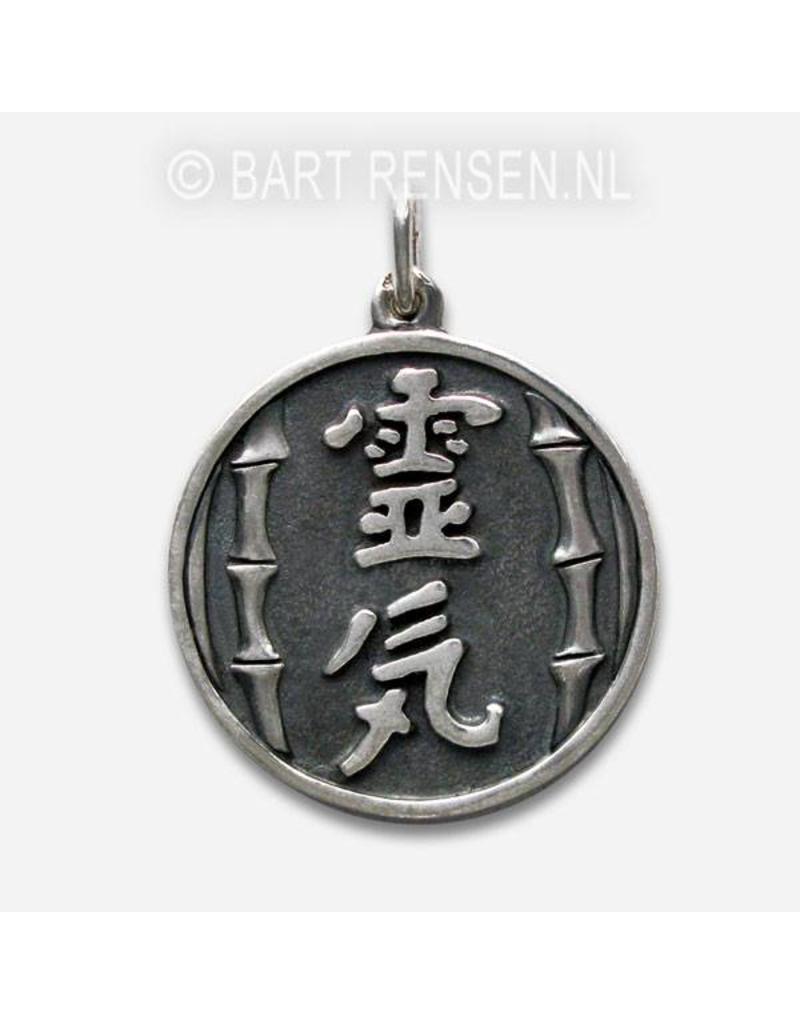 Reiki pendant - sterling silver