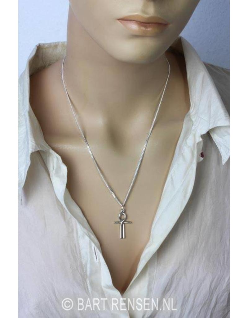 Ankh of Isis Pendant - sterling silver