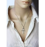 Ankh pendant - sterling silver