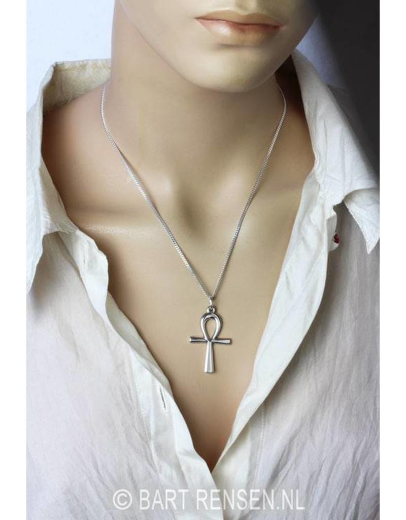 Ankh pendant - sterling silver