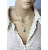 Madelief hanger - echt zilver