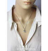 Virgin pendant - sterling silver