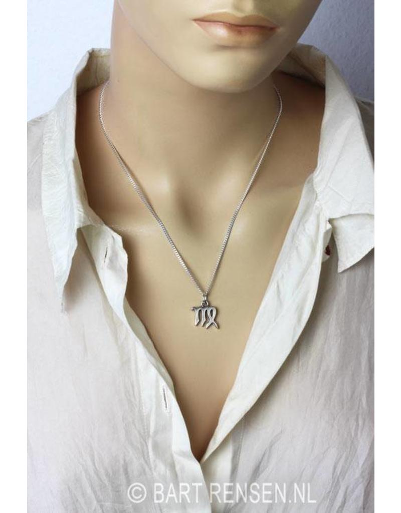 Virgin pendant - sterling silver