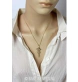 Caduceus pendant - 14 carat gold