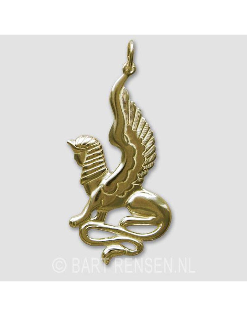 Sphinx Pendant - 14 carat gold