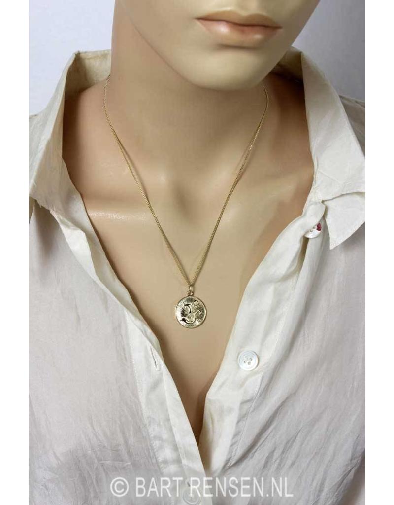 AUM pendant - 14 carat gold