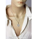 Hexagram pendant - 14 carat gold