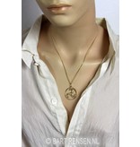 Triskel pendant - 14 carat gold