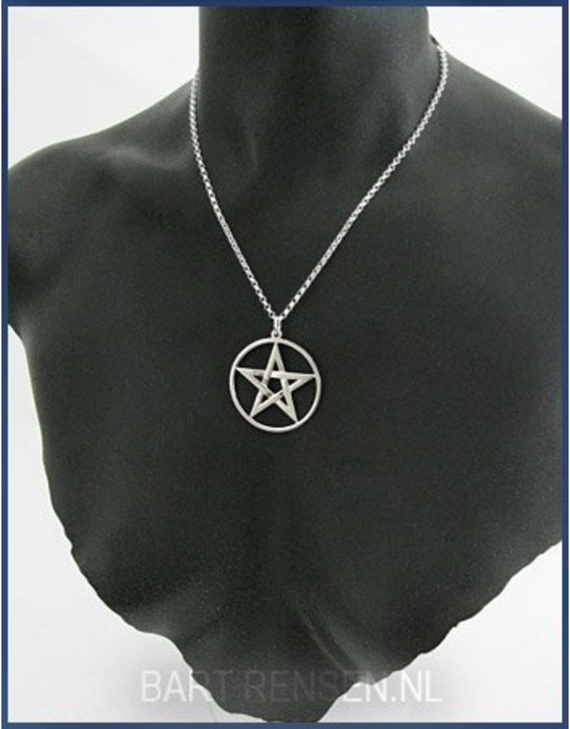 Pentagram pendant - 14 carat gold