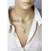 Ankh pendant in circle - 14 crt gold