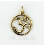 Aum pendant - 14 crt gold
