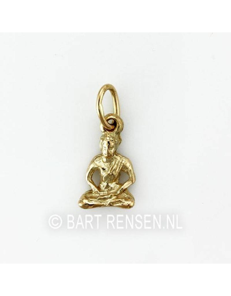 Buddha pendant - 14 carat gold